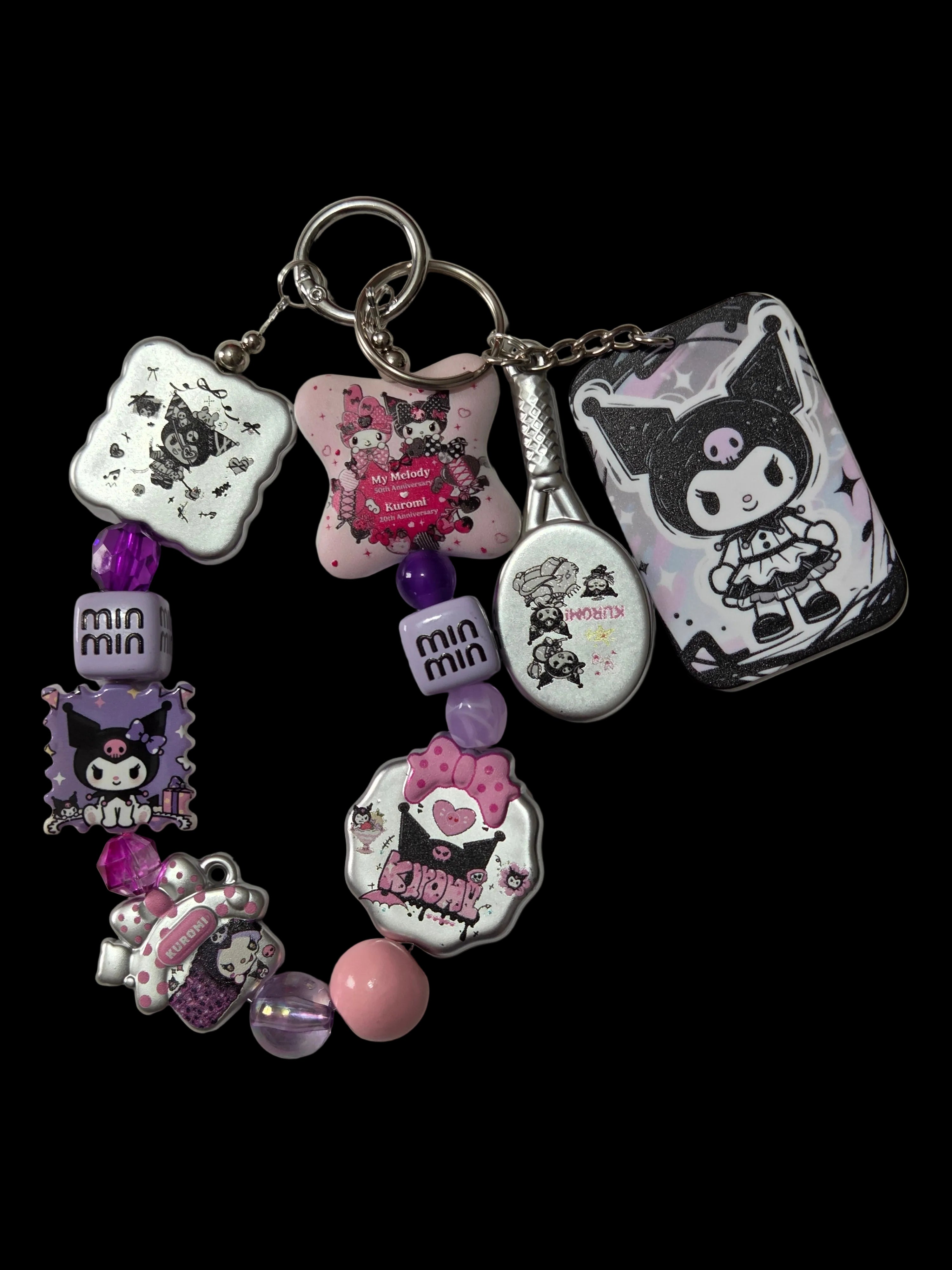 Kuromi Keychains