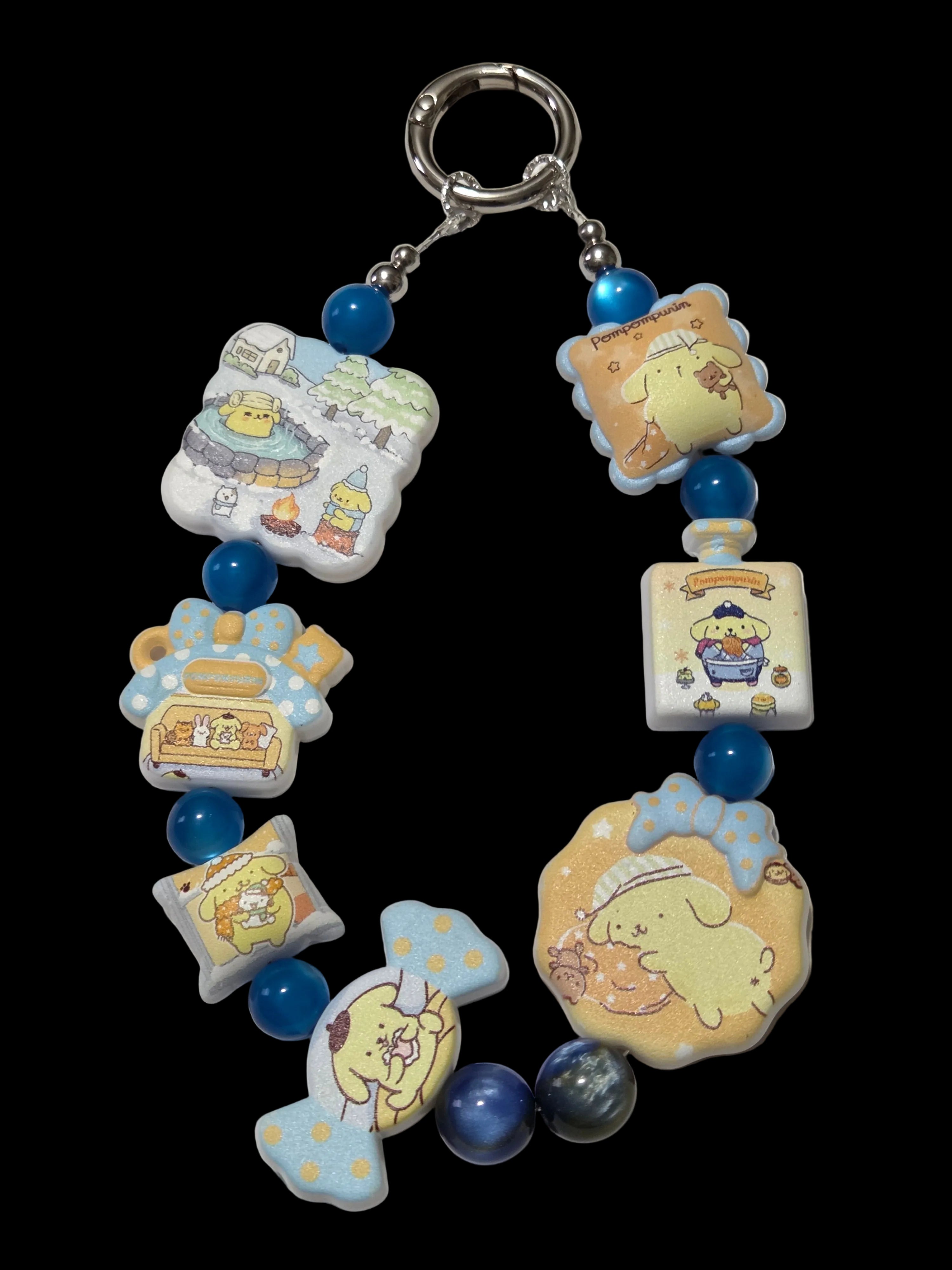 Pompompurrin Keychains