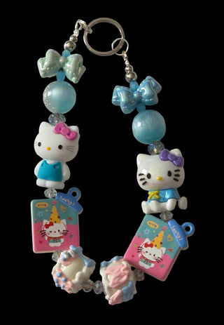 Blue cartoon Keychains