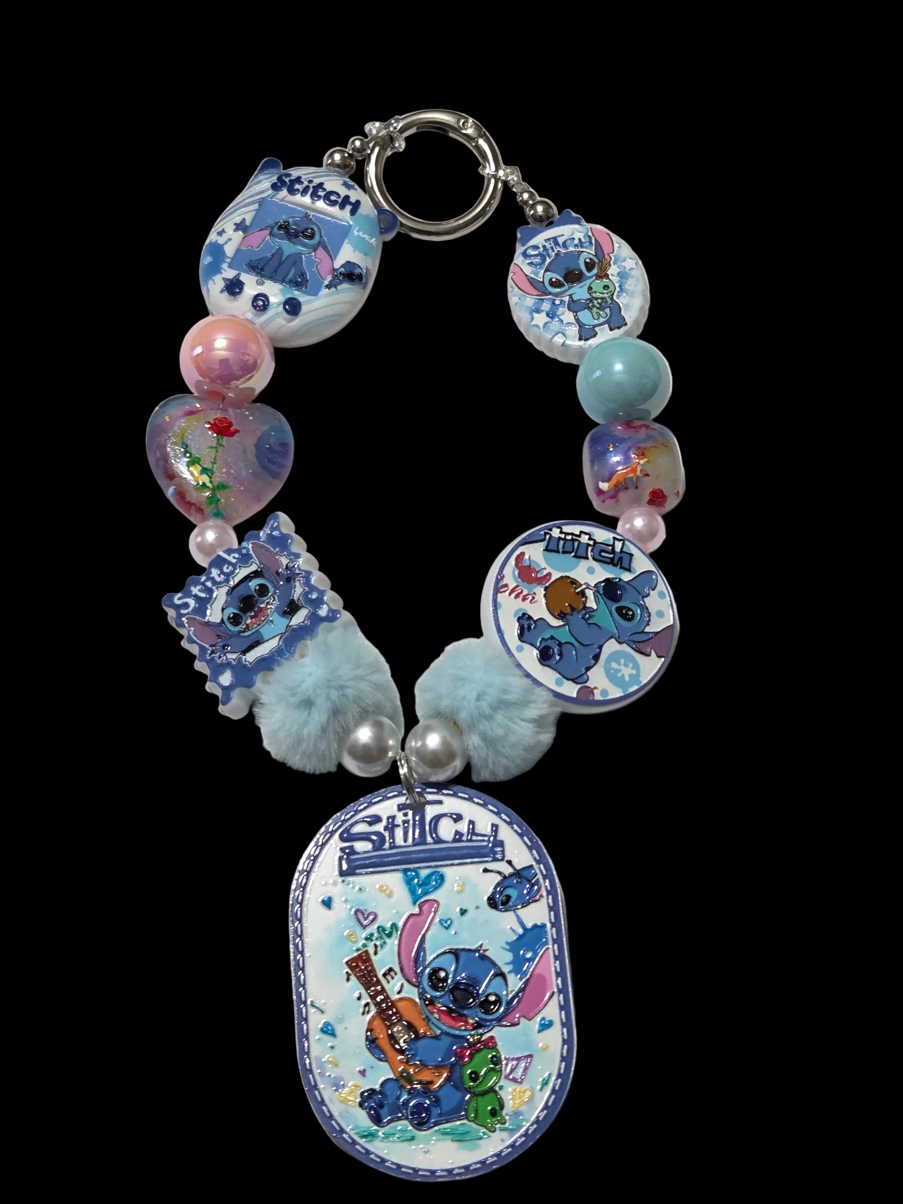 Stitch beaded Keychains