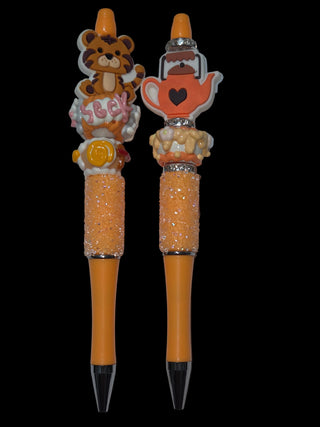 Focal beaded pens
