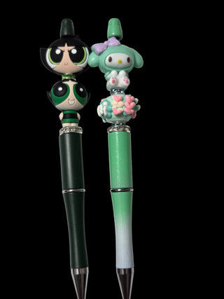 Focal beaded pens