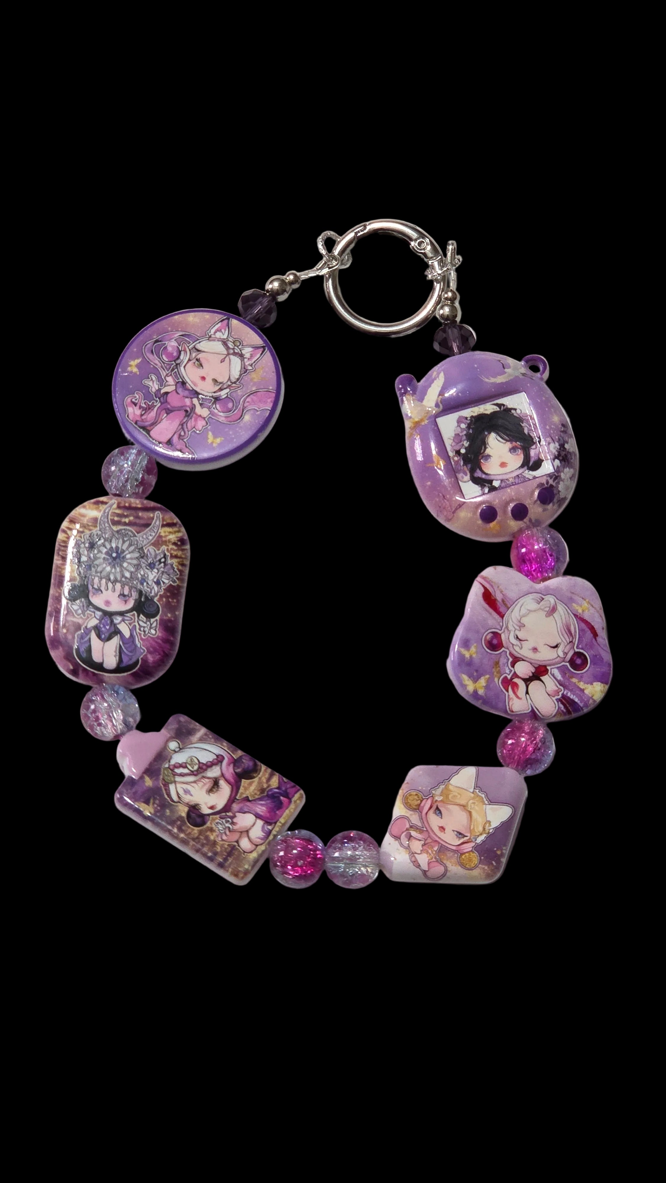 Skull panda Keychains