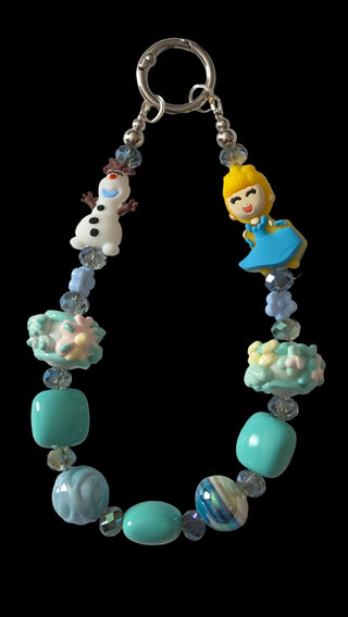 Blue cartoon Keychains
