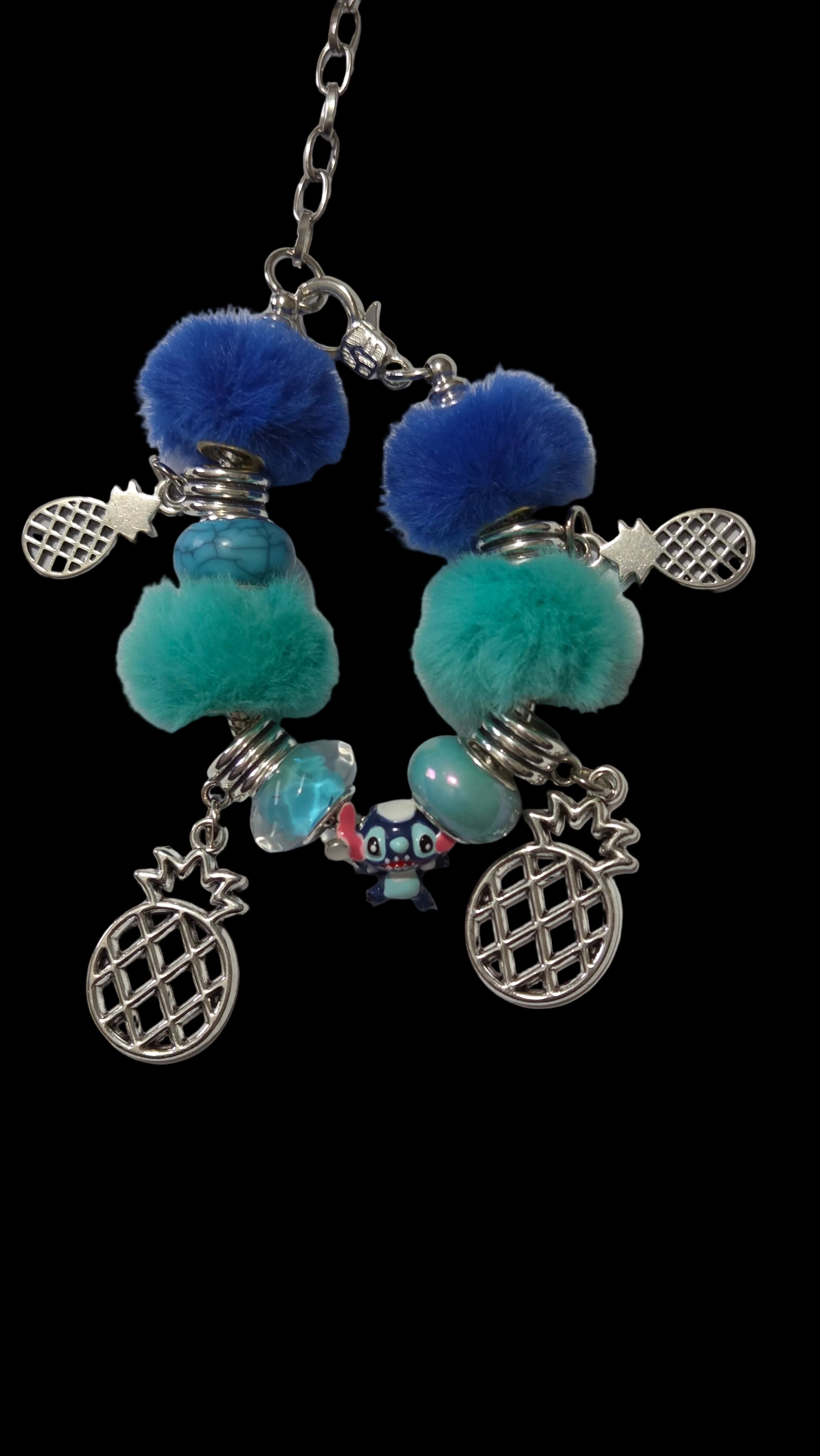 Pandora style cartoon bracelet