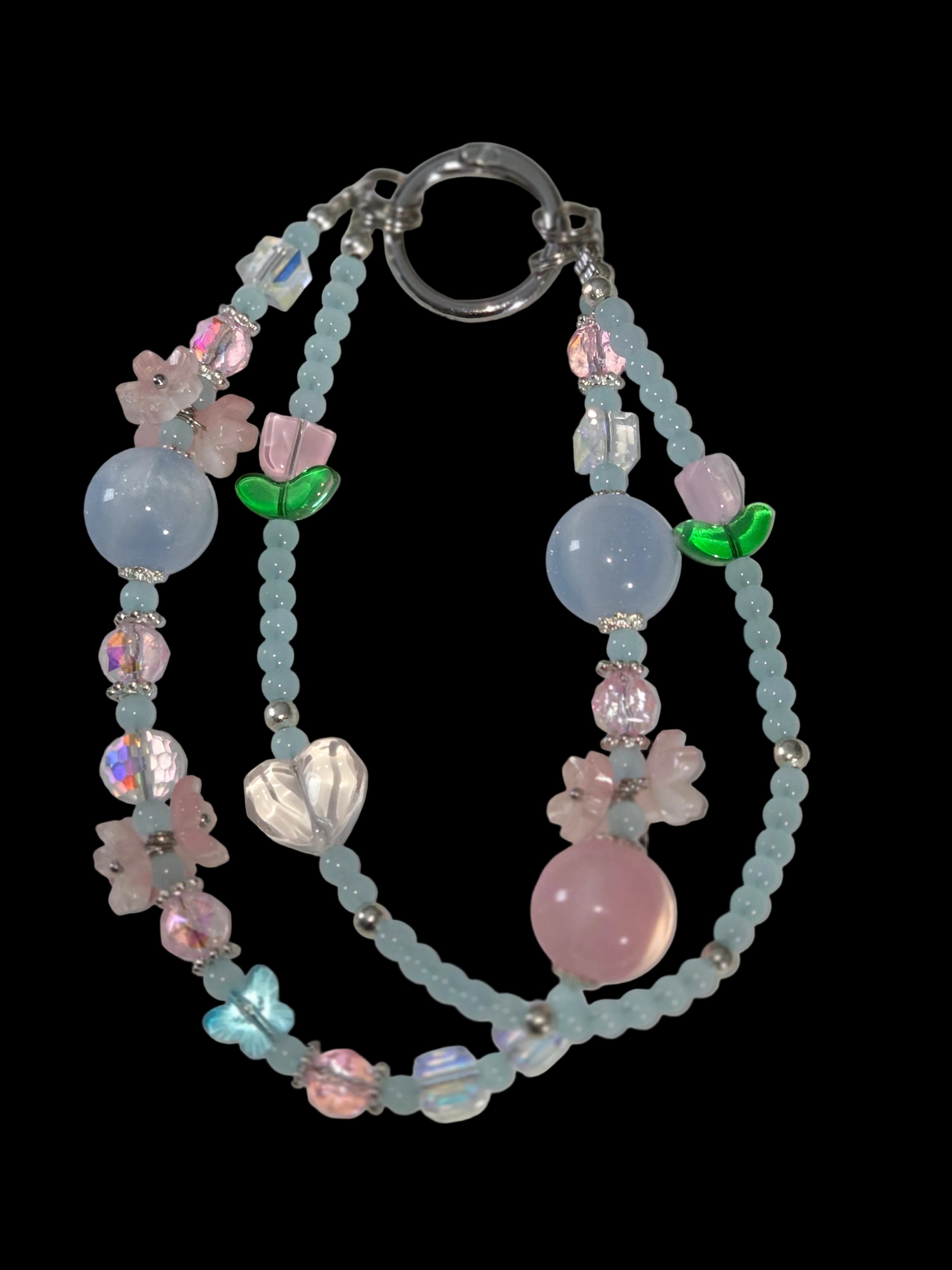 Glass beaded Keychains