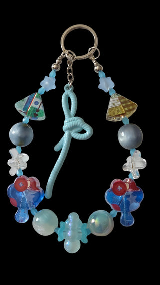 Blue cartoon Keychains
