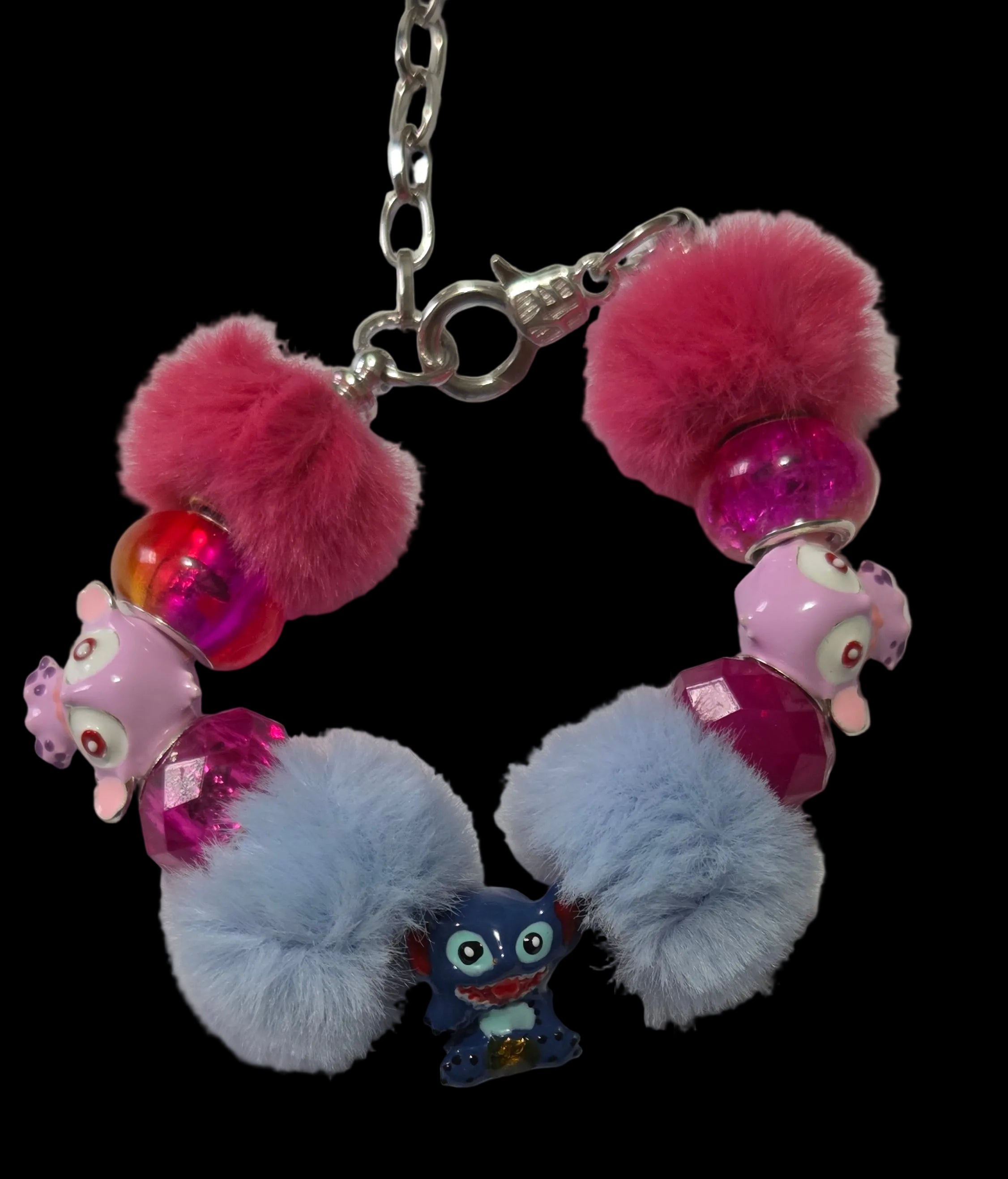 Pandora style cartoon bracelet