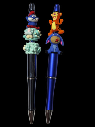 Focal beaded pens