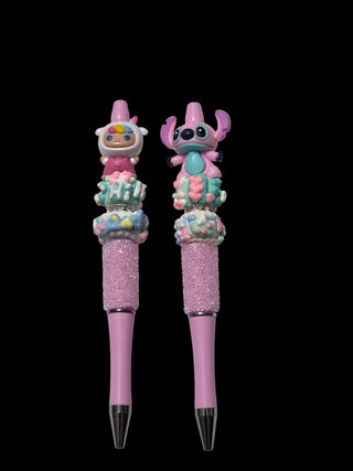 Cartoon beaded pens