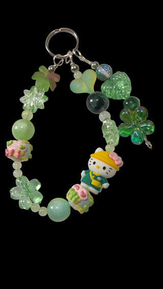 Cartoon Keychains red green purple