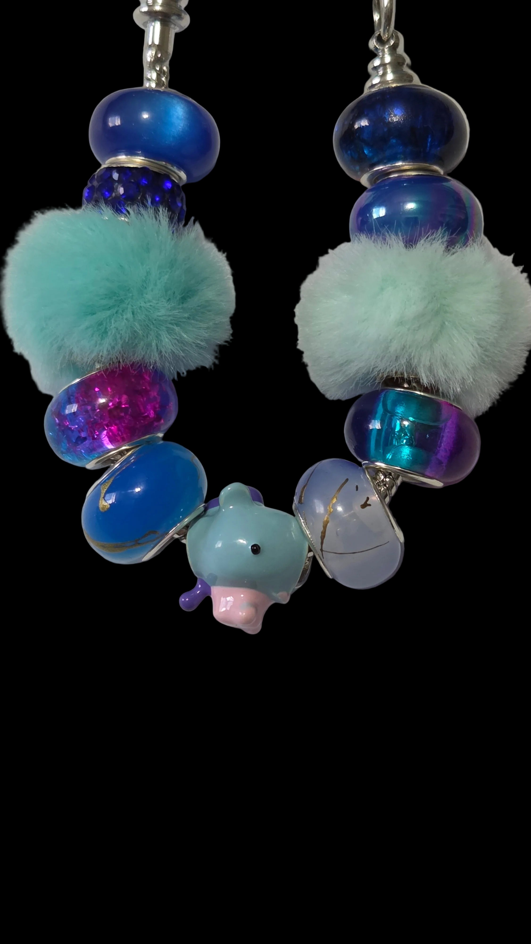 Pandora style cartoon bracelet