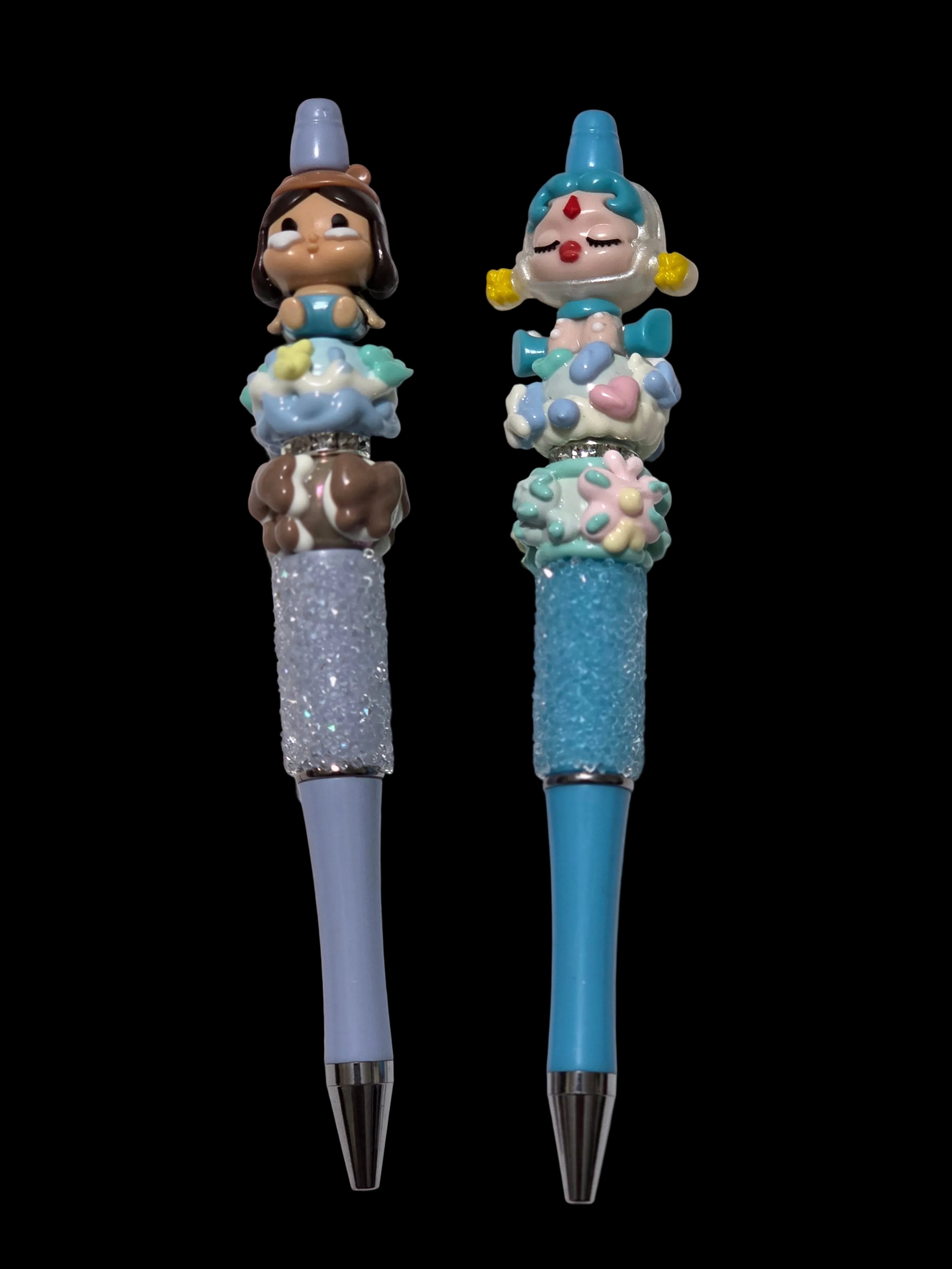 Cartoon beaded pens