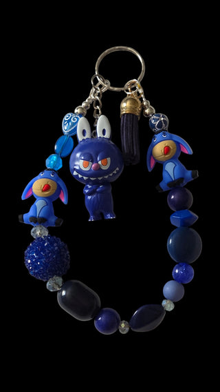 Blue cartoon Keychains