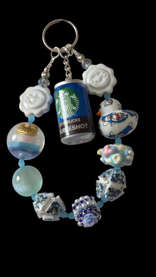 Blue cartoon Keychains