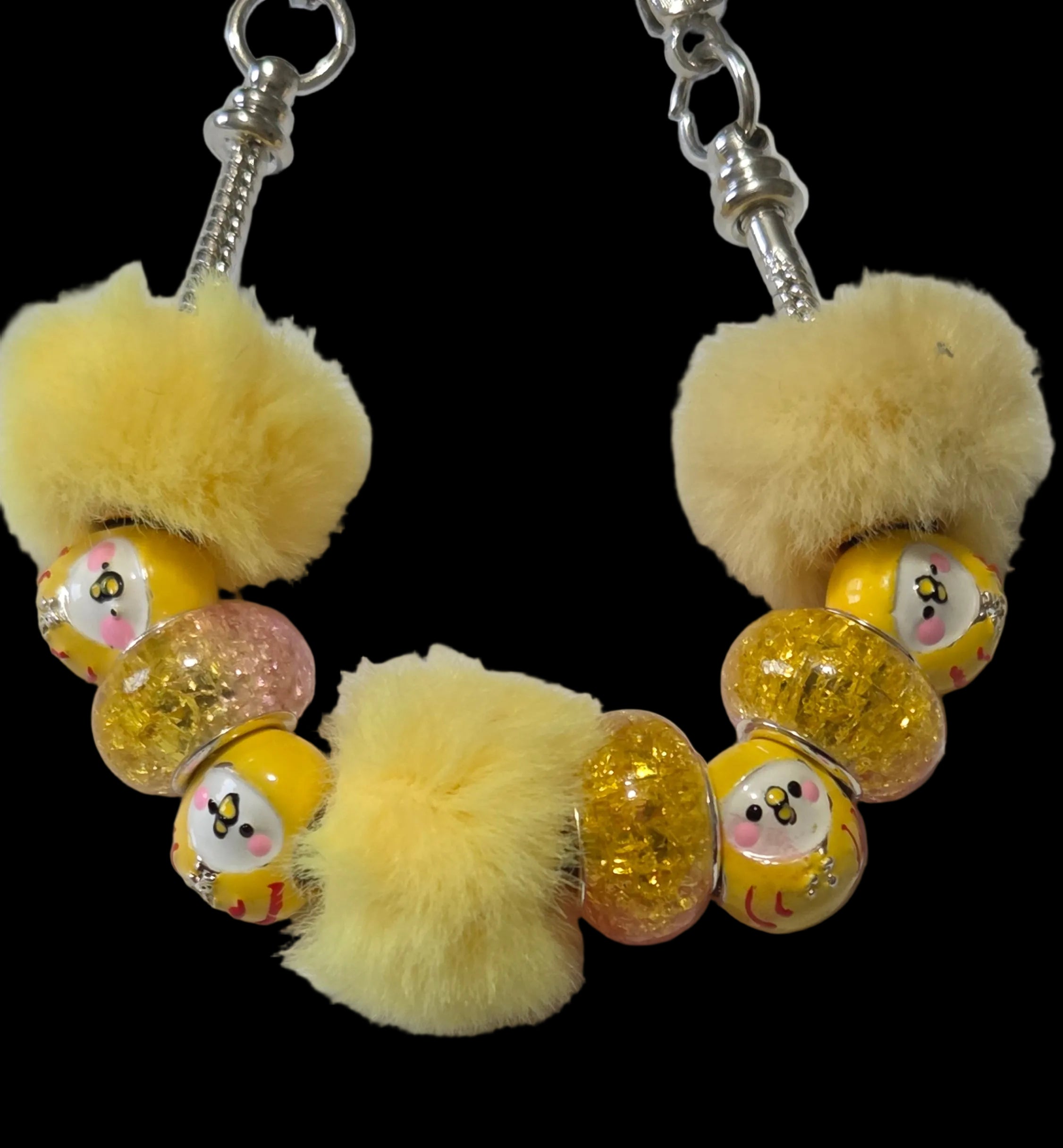 Pandora style cartoon bracelet