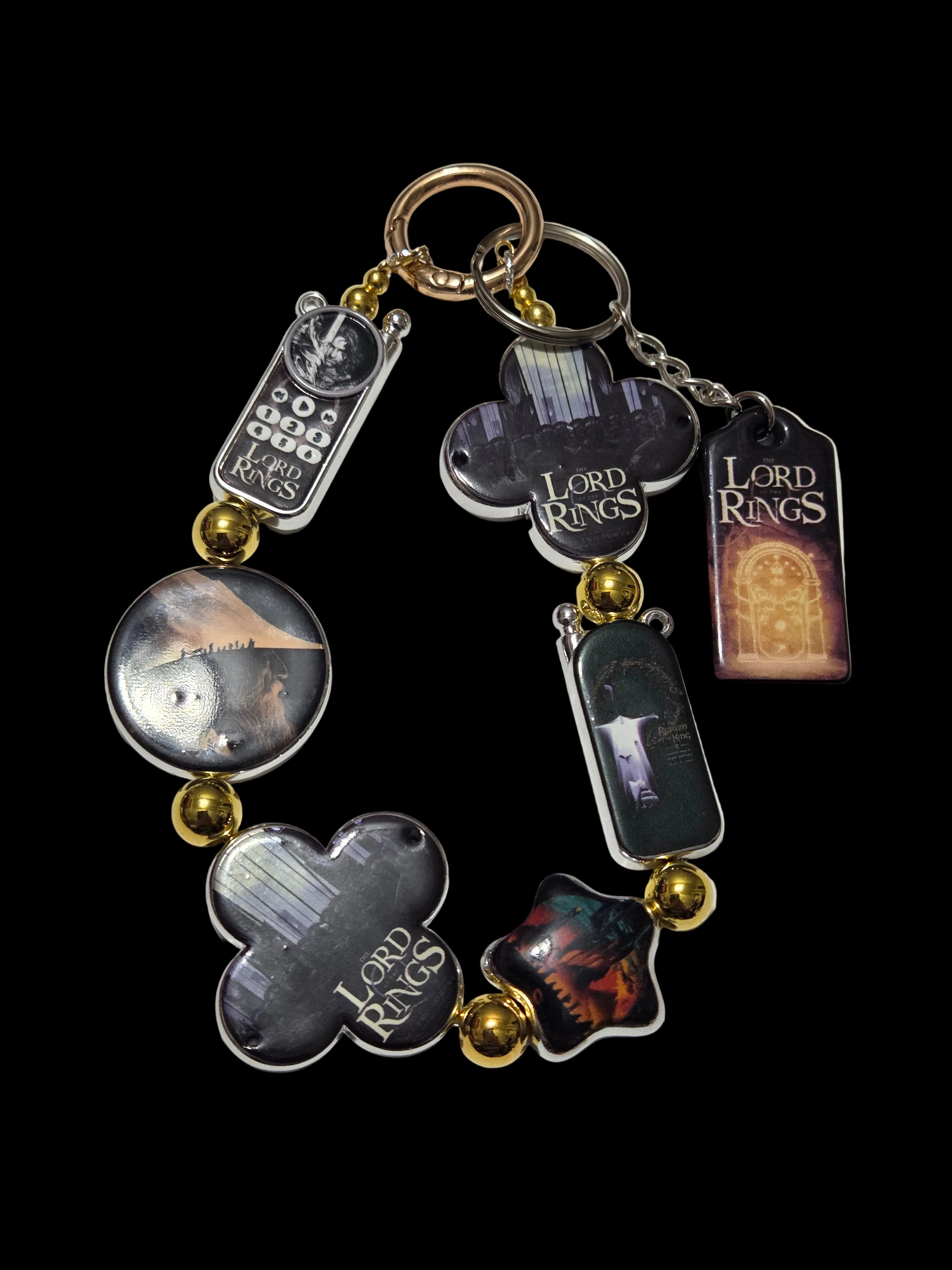 Lord of the rings Beaded Keychains