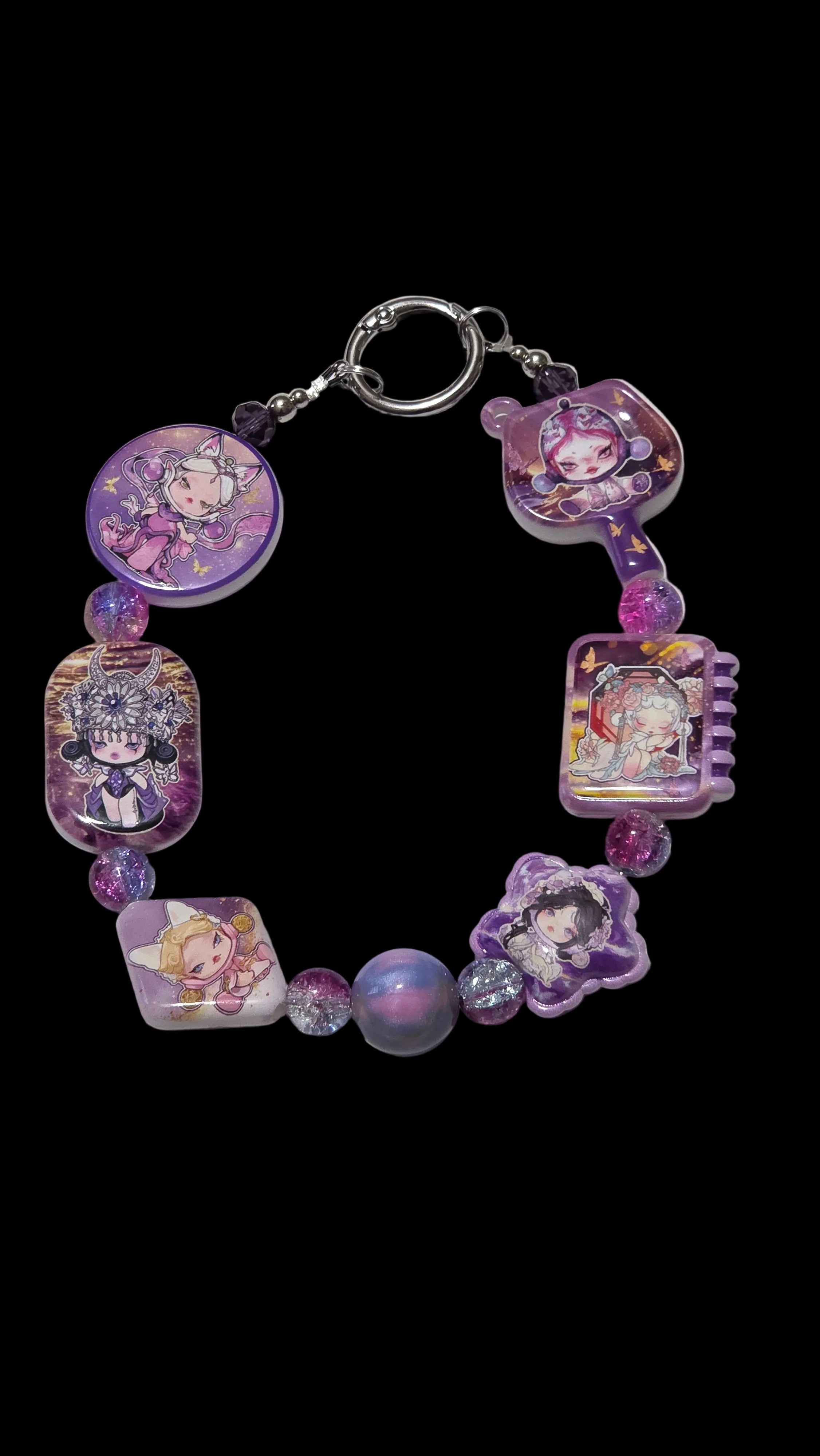 Skull panda Keychains