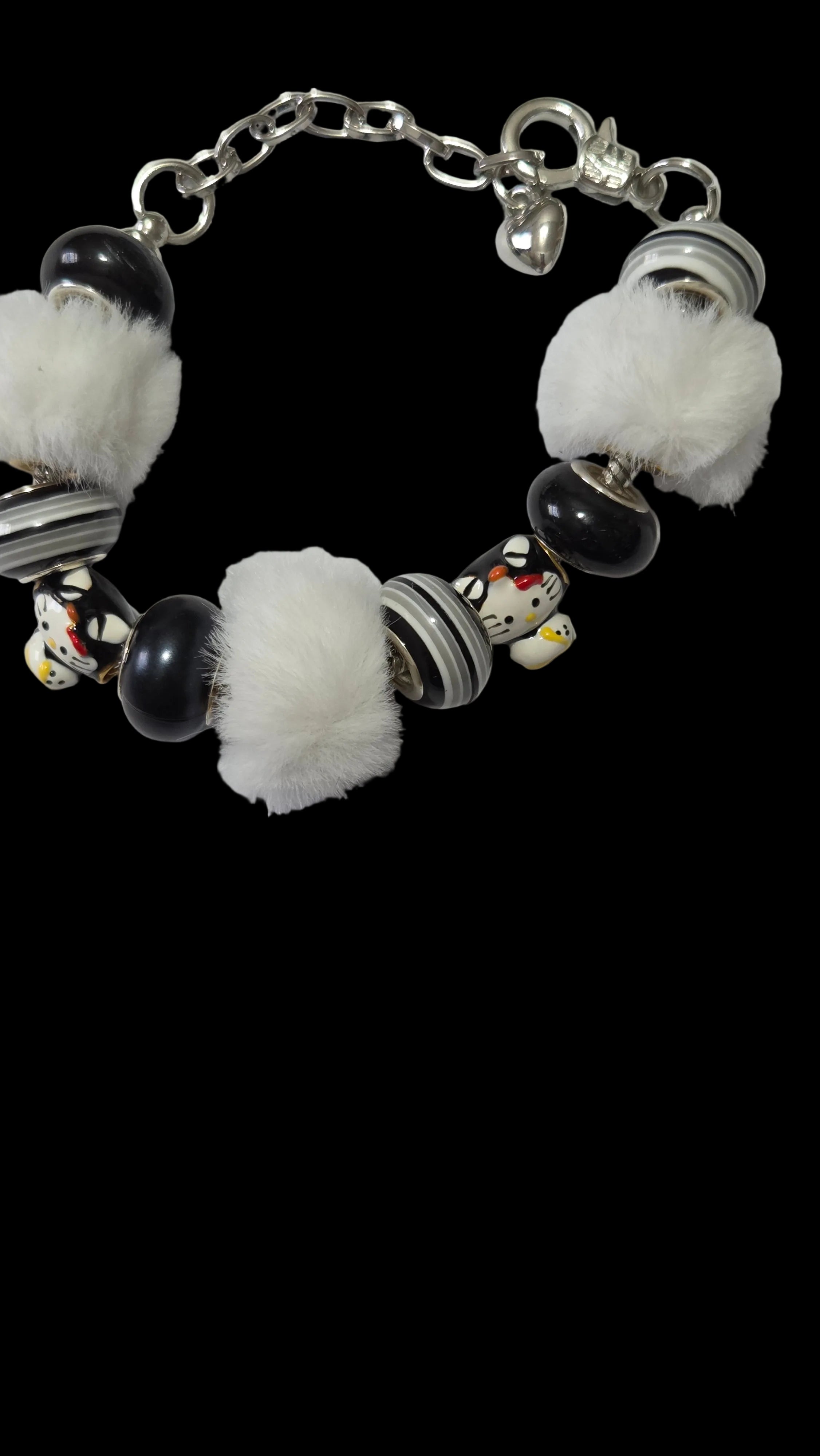 Pandora style cartoon bracelet