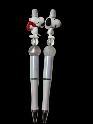 Focal beaded pens