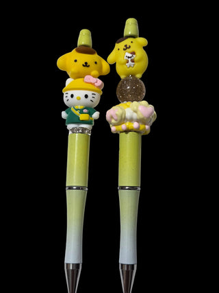 Focal beaded pens