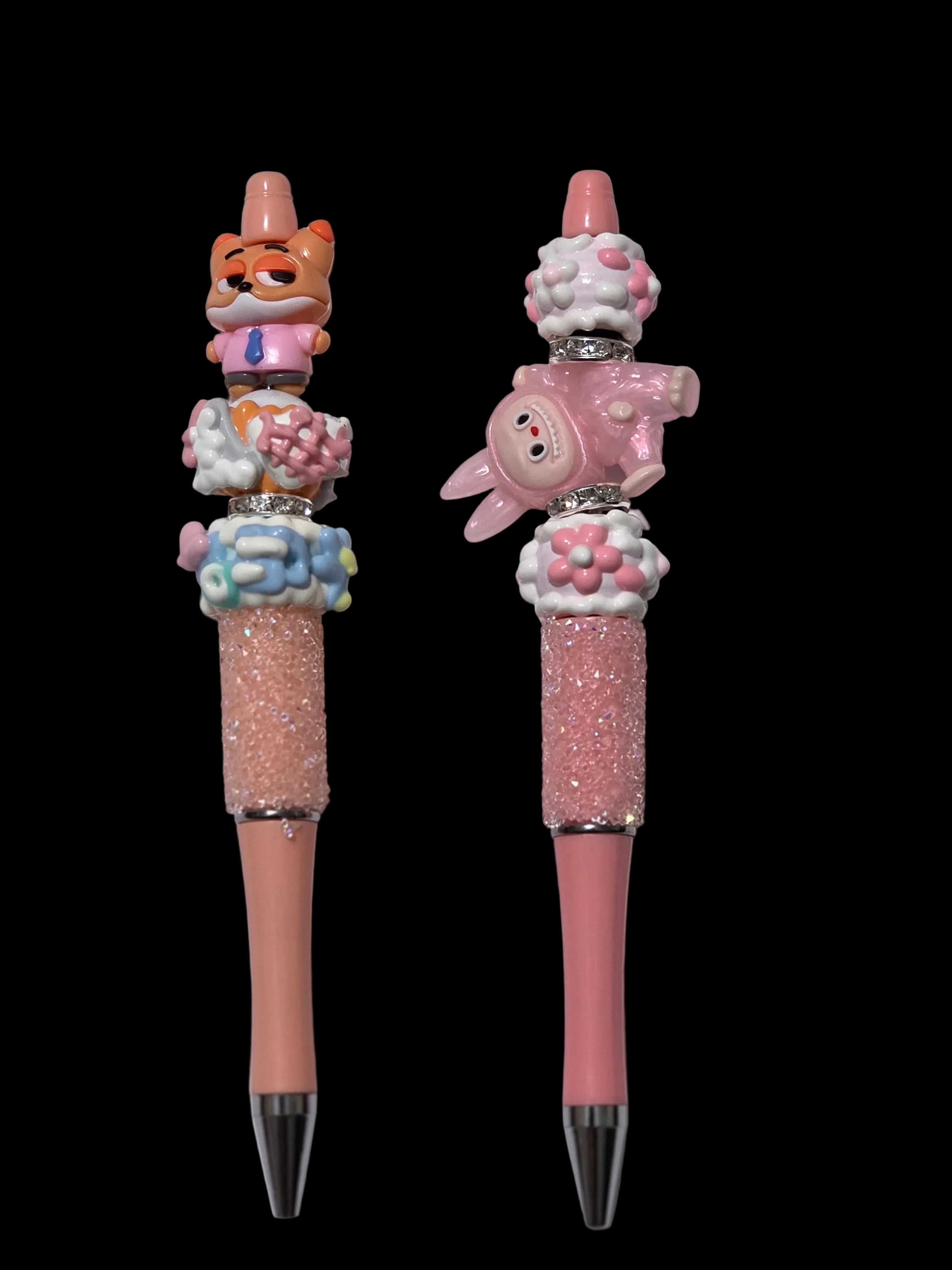 Cartoon beaded pens