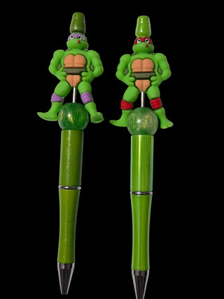 Focal beaded pens