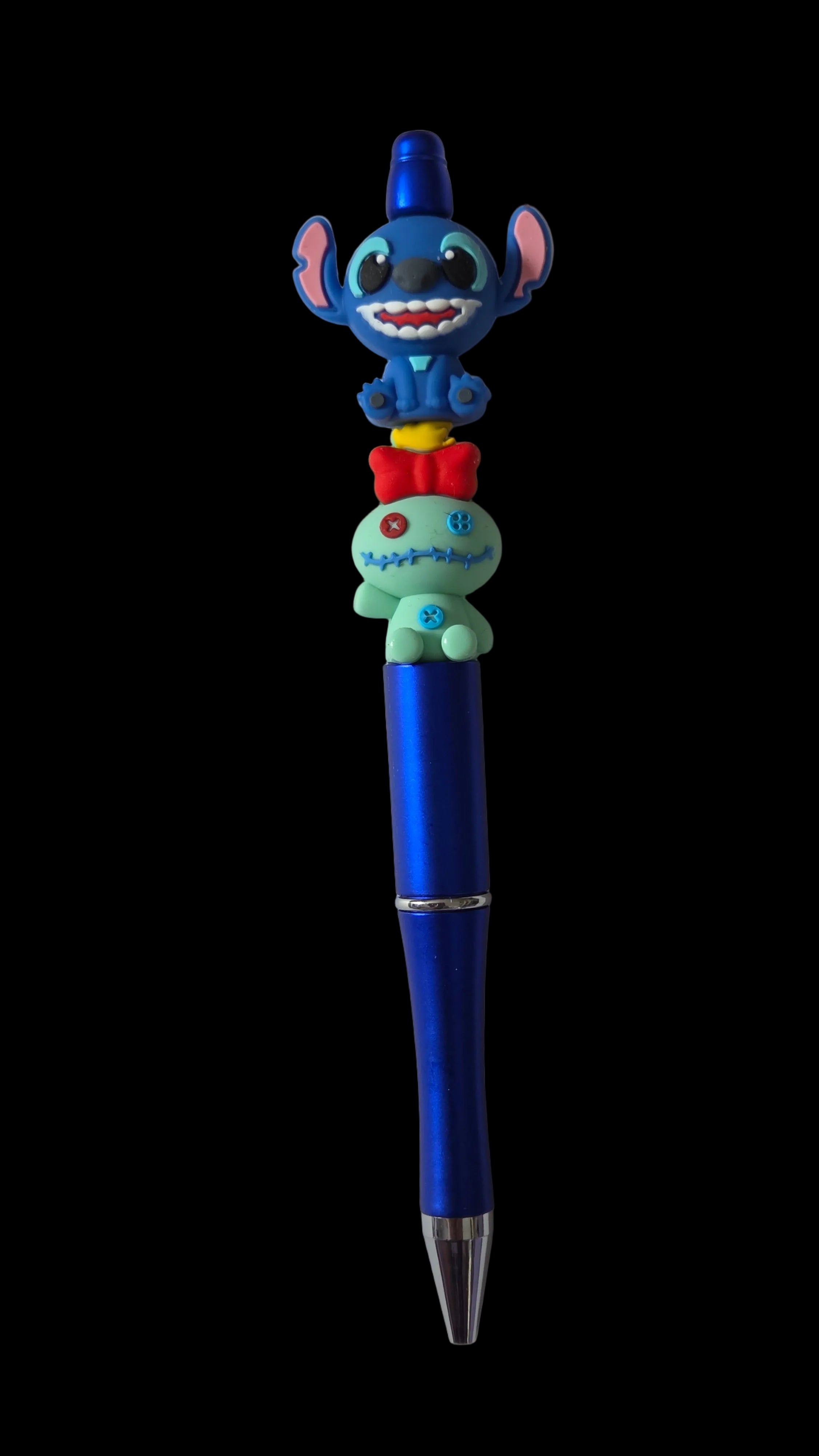 Green and blue  pens