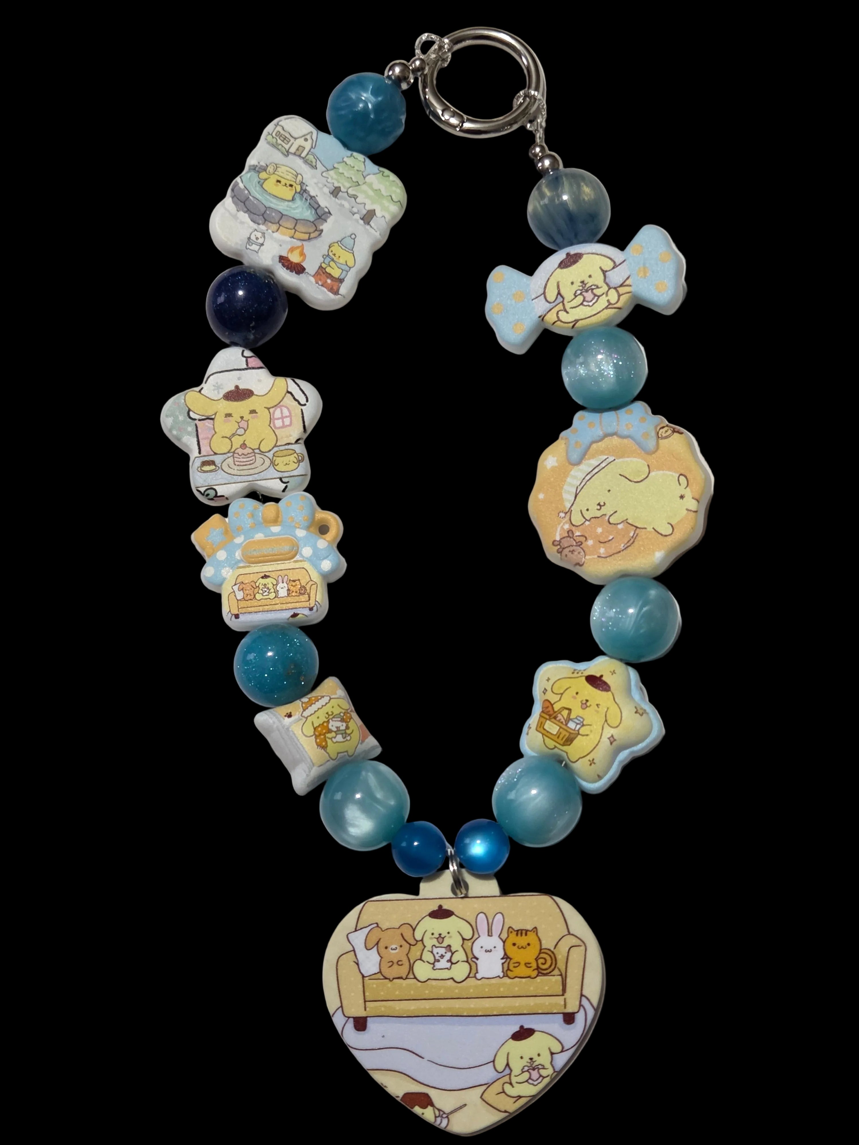 Pompompurrin Keychains