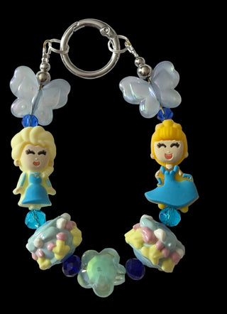 Blue cartoon Keychains