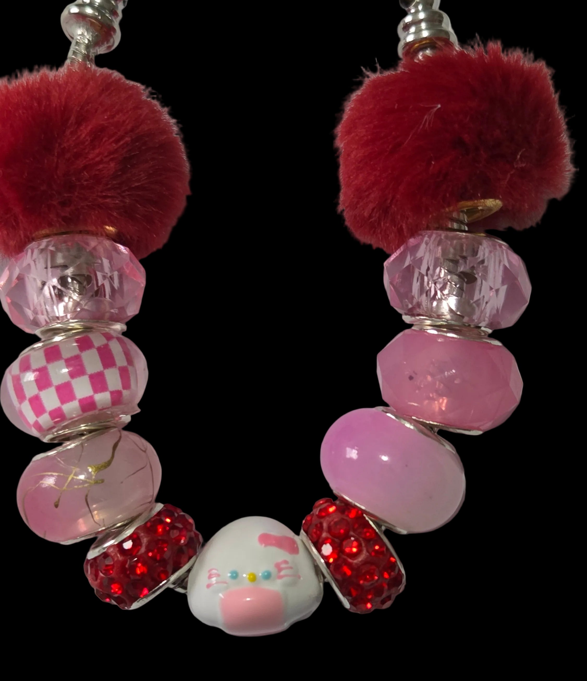 Pandora style cartoon bracelet
