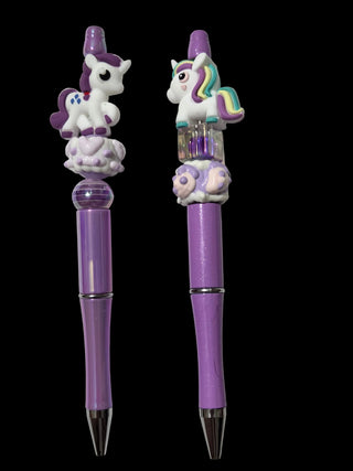 Focal beaded pens