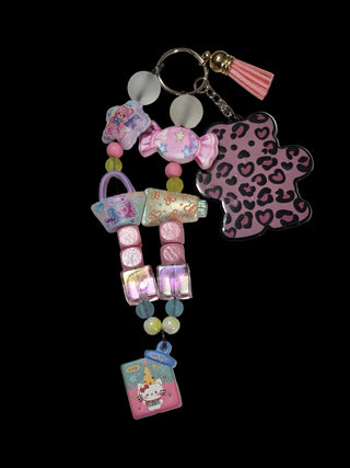 Leopard bear Keychains