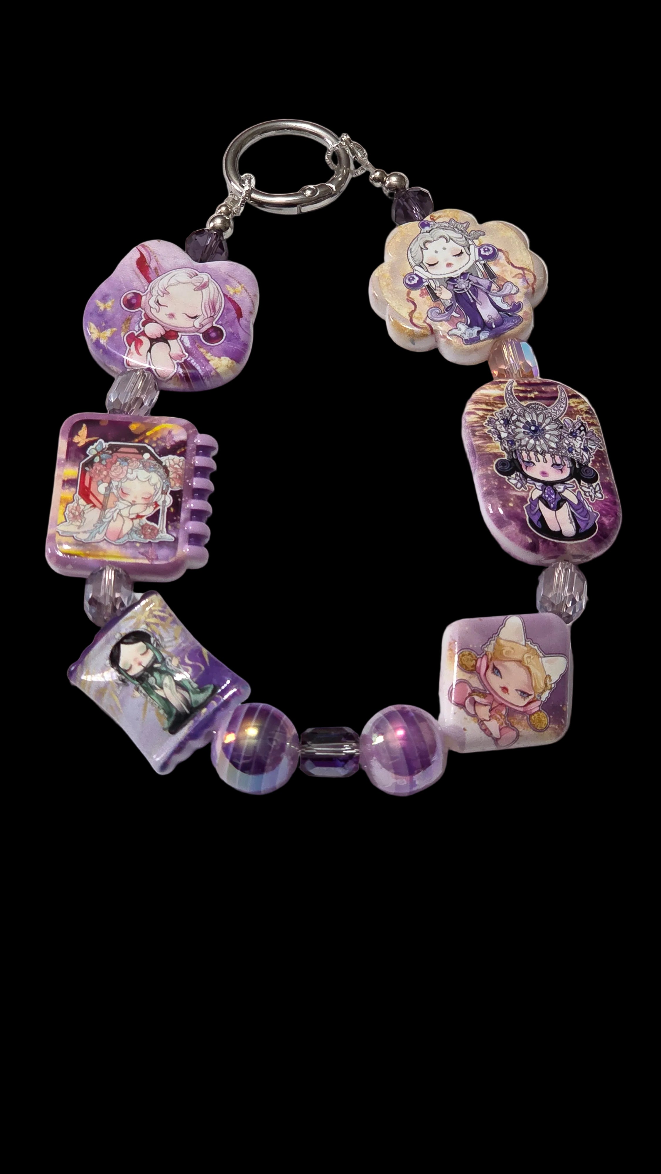 Skull panda Keychains