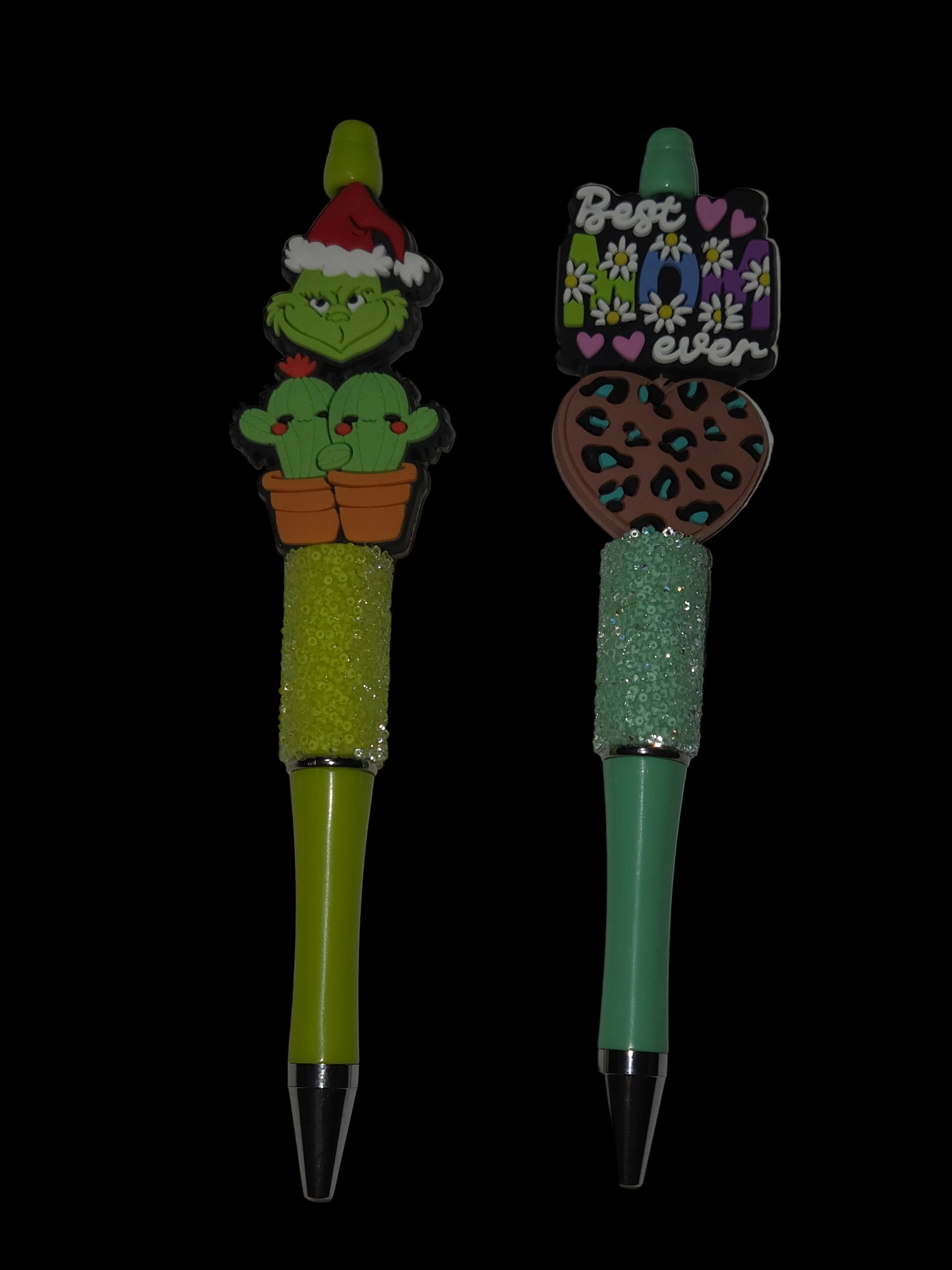 Focal beaded pens
