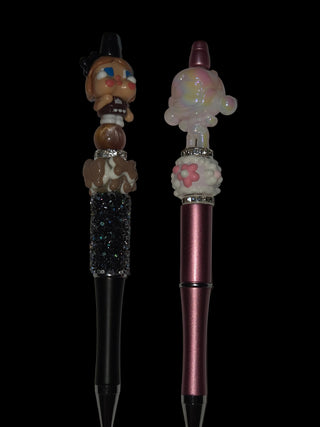 Cartoon beaded pens